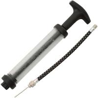 Bola De Futebol Campo Penalty Bravo Xxv + Bomba De Ar Penalty + Calibrador De Bolas Penalty Azul + Branco + Cinza - 3