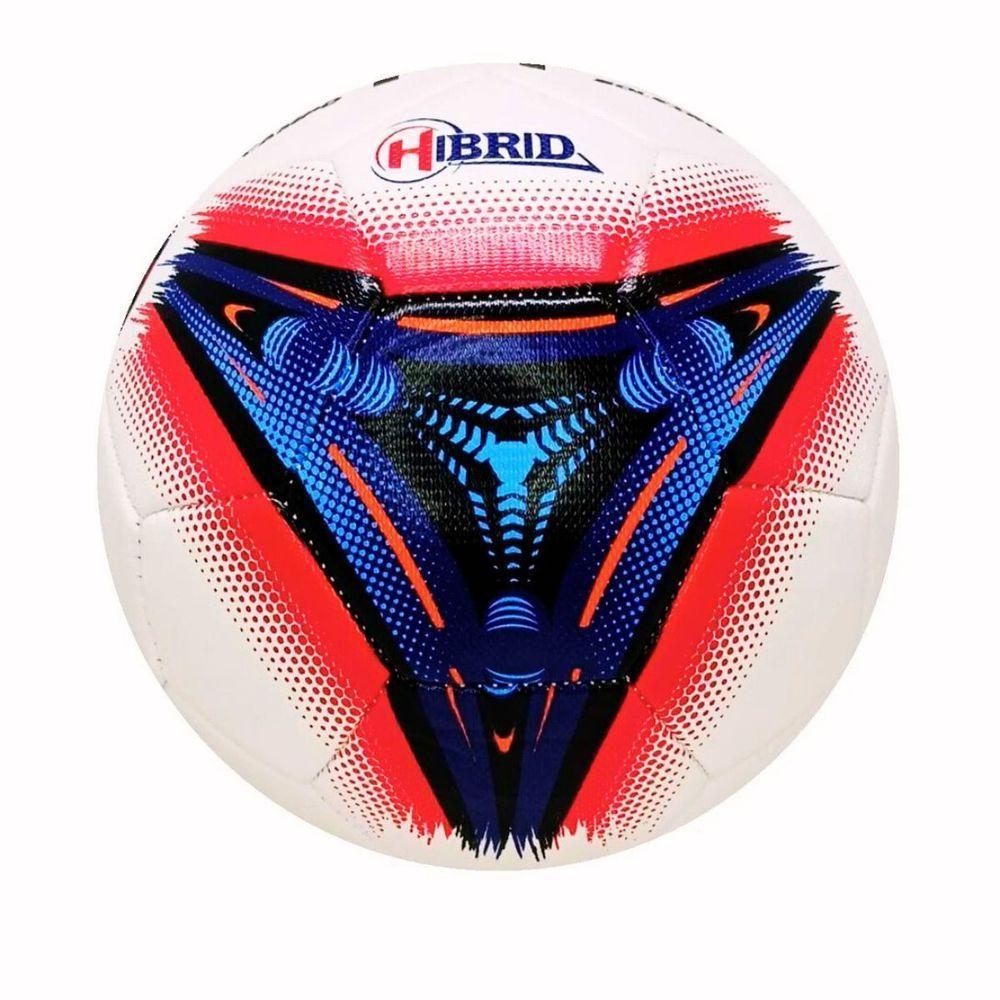 Bola De Futebol Campo Topper Boleiro Hibrid Vermelho + Azul Tamanho Único - 3