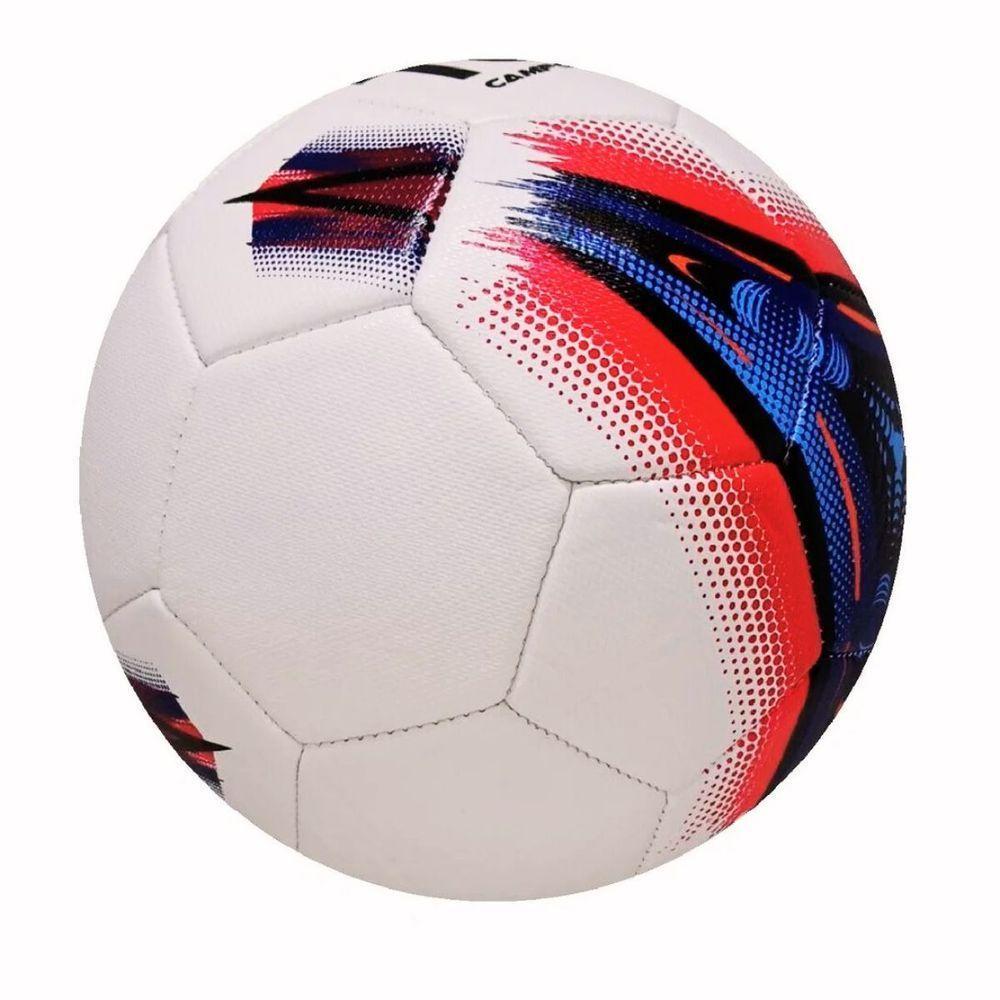 Bola De Futebol Campo Topper Boleiro Hibrid Vermelho + Azul Tamanho Único - 4