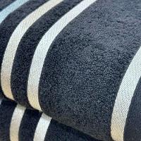 Toalha De Banho Lumina 70cm X 140cm Preto-cinza - 3