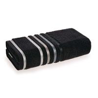 Toalha De Banho Lumina 70cm X 140cm Preto-cinza - 4