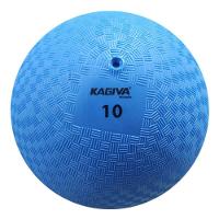 Kit 10 Bola Iniciação Kagiva N°10 De Borracha Azul+vermelho - 2