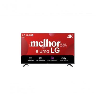 TV LG 4K UHD AI 65 UA75 2025 - a7  Pro e WebOS 25 Bivolt