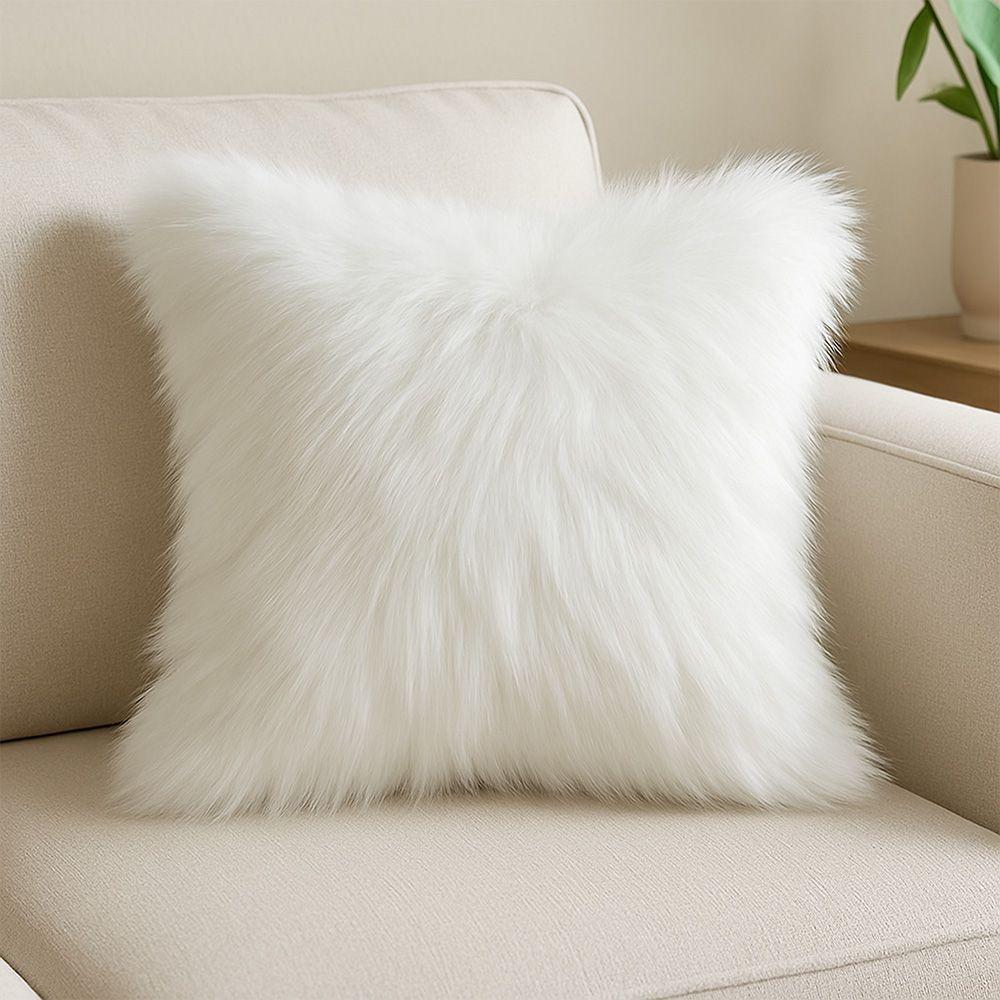 Tecido Pelúcia De Pelo Alto 1,60x5,00 M Para Decoração - D'rossi Off White - 2