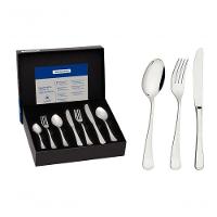 Faqueiro Tramontina Mônaco Aço Inox Com Facas De Mesa Forjadas 42 Peças - 1