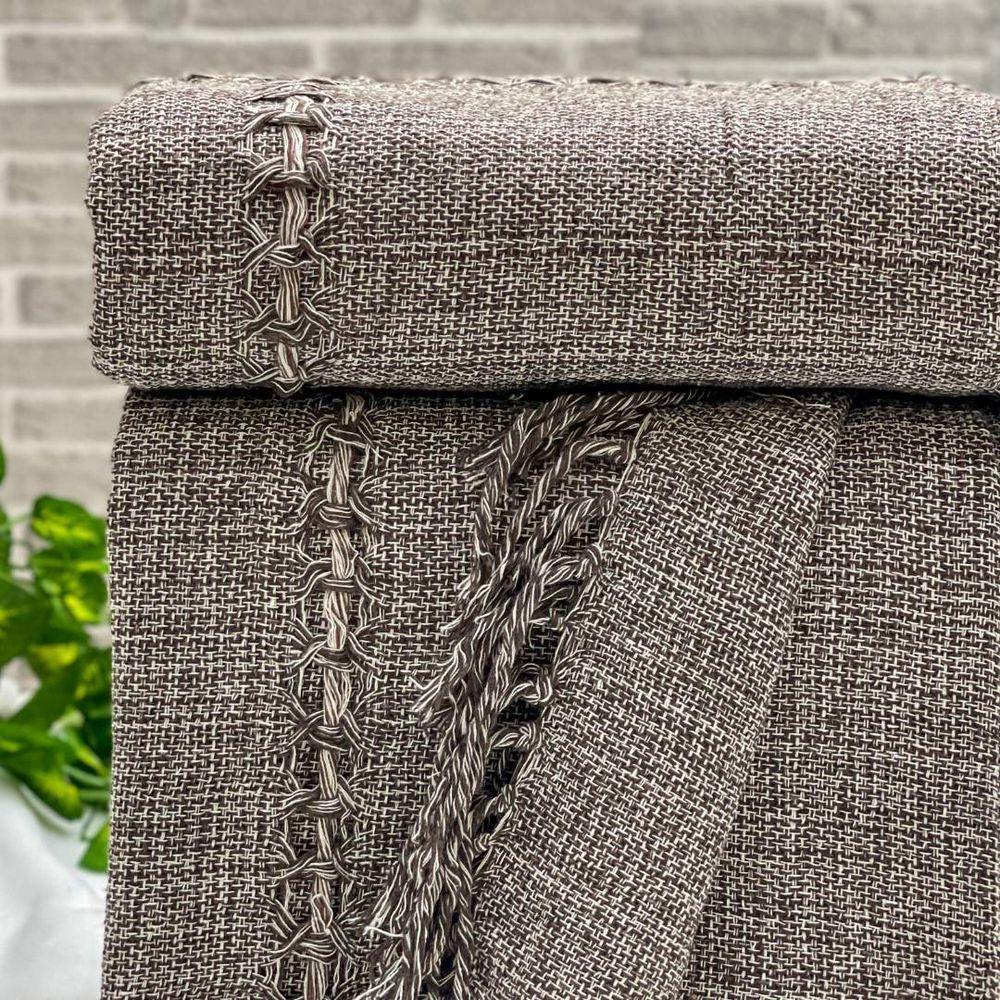 Manta Para Sofá América Super King 255cm X 205 Cm Café Mescla - 1