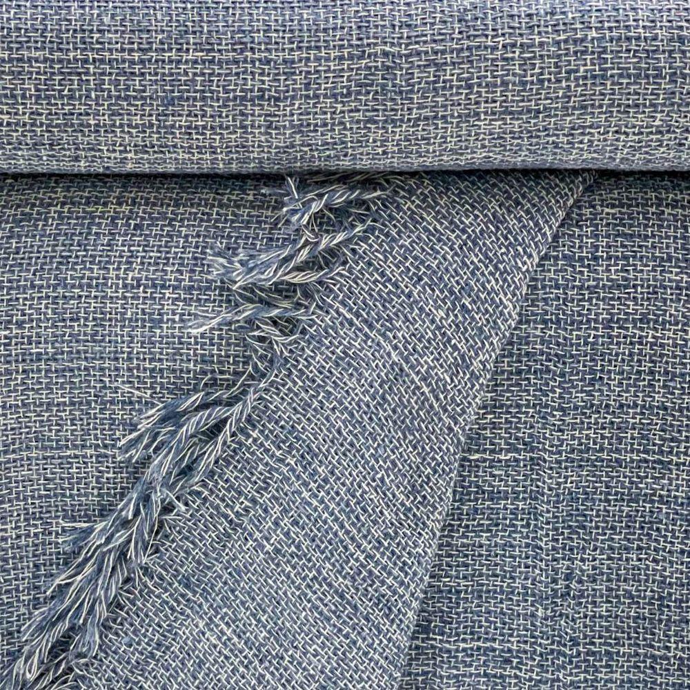 Manta Para Sofá Tambaba 170cm X 210cm Azul Jeans - 2