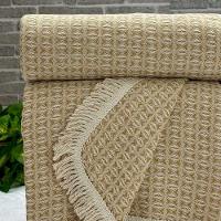 Manta Para Sofá Rubi King 260cm X 250cm Dourado-cru - 1