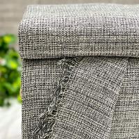 Manta Para Sofá Tambaba 170cm X 210cm Cinza Escuro - 1