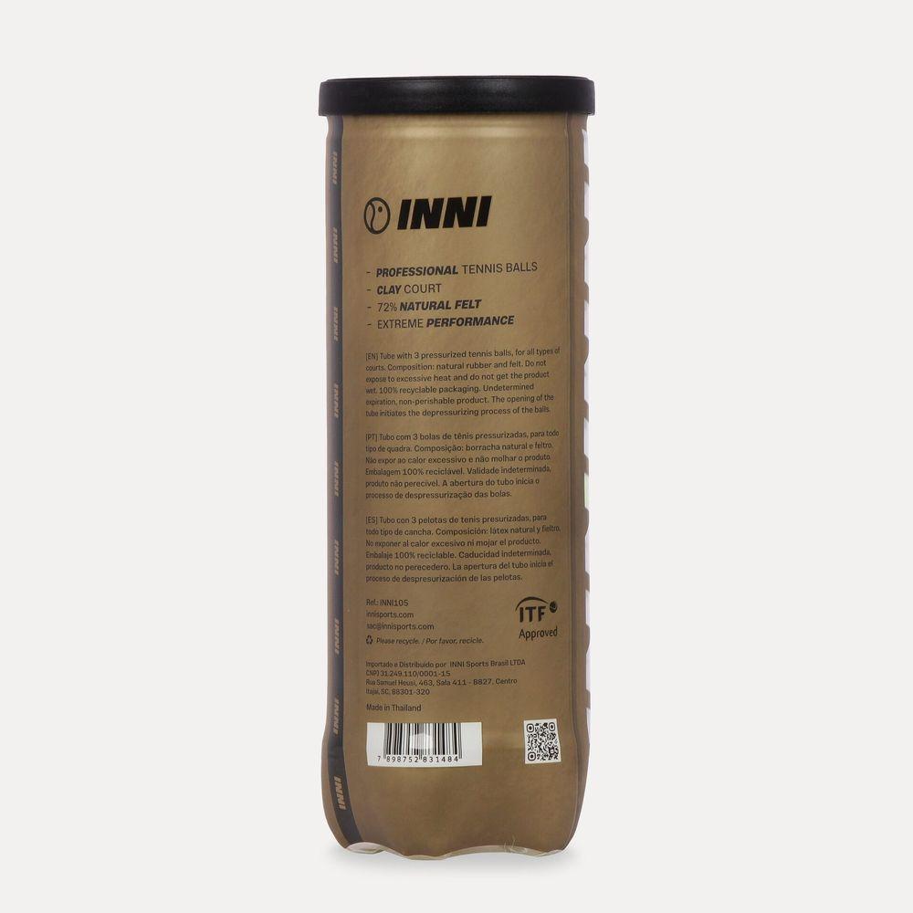 Bola De Tênis Inni Grand Clay (3 Bolas) - 2