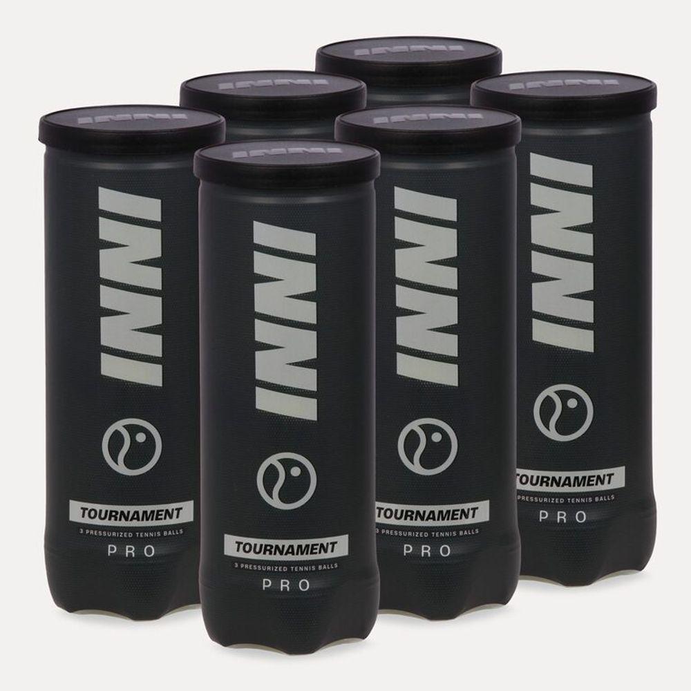 Bola De Tênis Inni Tournament - Pack 6 Tubos - 1