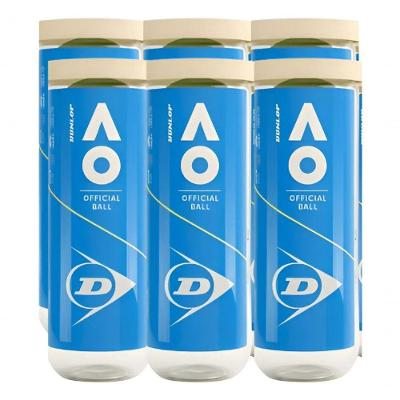 Bola De Tênis Dunlop Australian Open - Pack C/ 6 Tubos