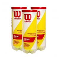 Bola De Tênis Wilson Championship Extra Duty - Pack 3 Tubos - 1