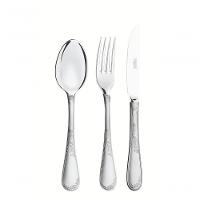 Faqueiro Tramontina Renascença Inox Com Facas De Mesa Detalhes E Estojo De Madeira 130 Peças - 1