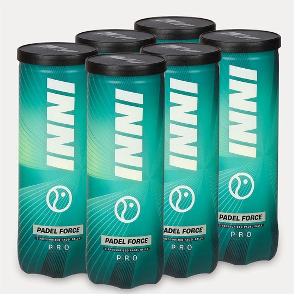 Bola De Padel Inni Force - Pack 6 Tubos - 1