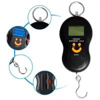 Balanca Digital 50kg Mao Portatil Gancho Viagem Bolsa Mala Peixe 50 Quilos Pescaria Precisao Eletronica Bagagem