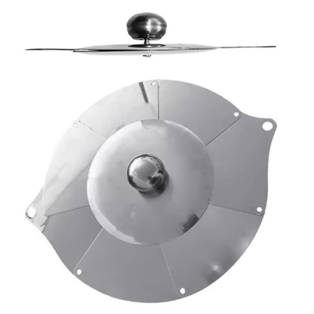 Tampa Panela Frigideira Inox Universal Ajustavel Ate 31cm Retratil Potes Cozinha Praticidade E Versatilidade Total - 2