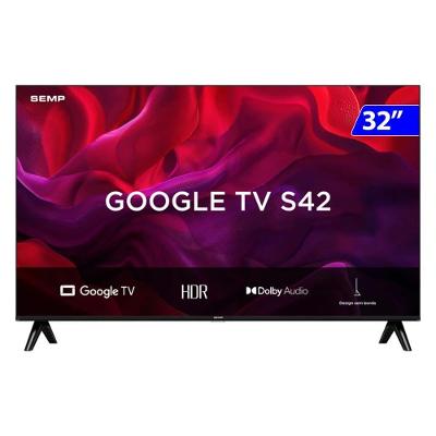 TV 32 Semp Led Google TV Android HD 32S42