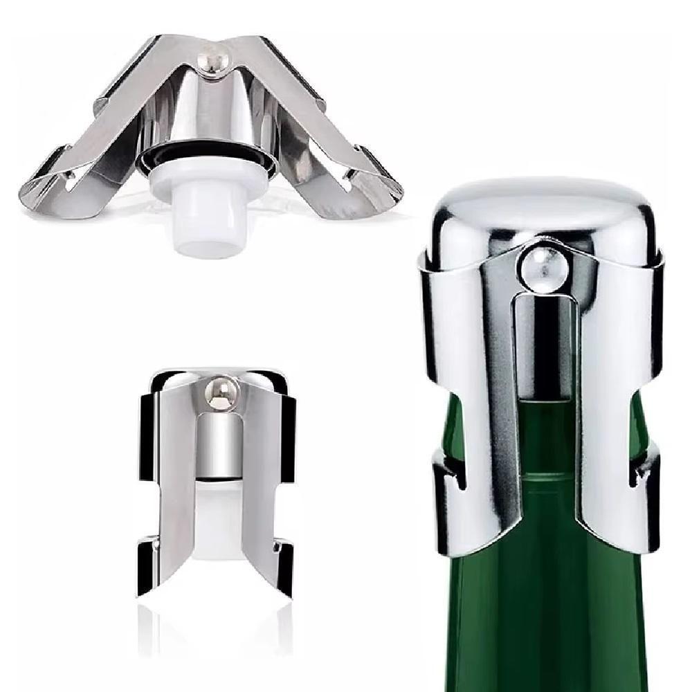 Tampa Rolha Vinho Champanhe Espumante Seladora Garrafa Vacuo Luxo Bar - 2