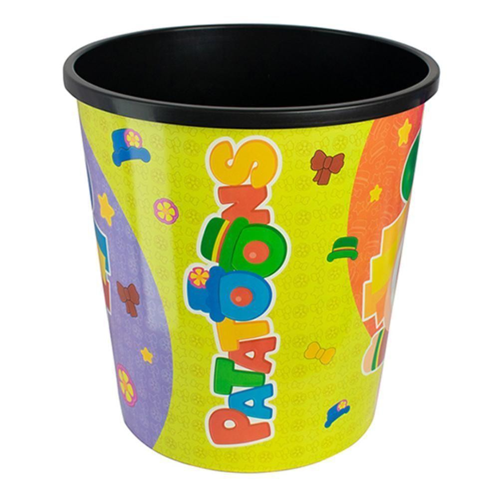 Lixeira Infantil Patati Patata Cesto De Lixo 10 Litros Quarto Banheiro Bebe Criança Escola Presente Multiuso - 3