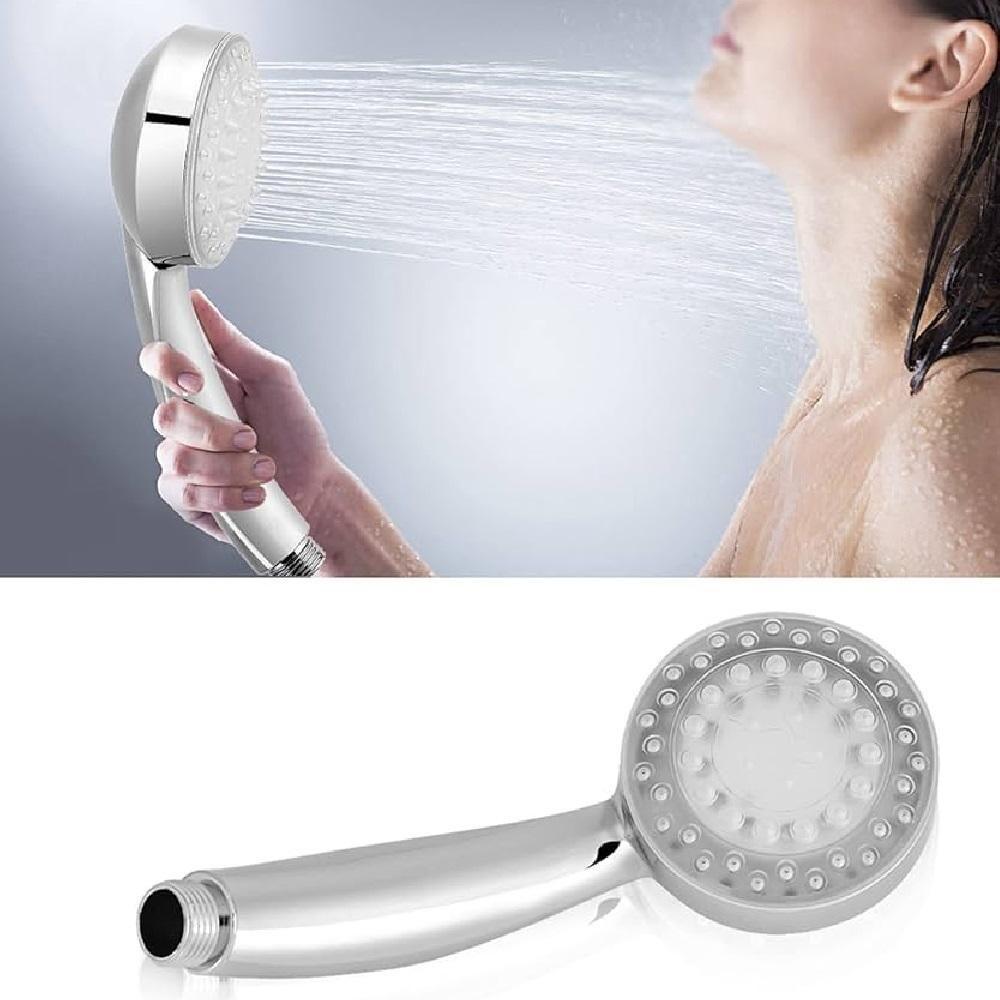 Ducha Chuveiro Led Cromoterapia Sensor De Temperaturamulti Cores Rgb Para Banheiro Banho Relaxante - 5