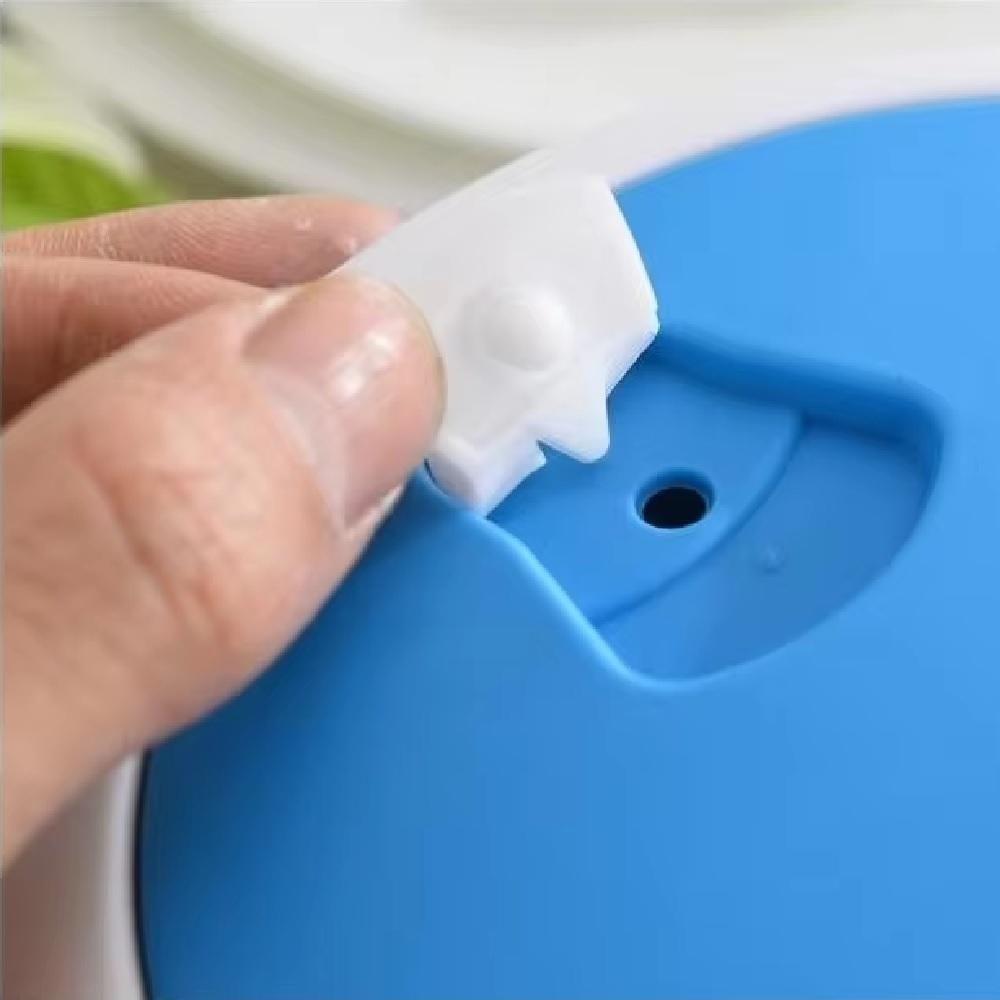 Kit Marmita Fitness Tripla De Inox Marmiteira Termica Hermetica Com 3 Compartimentos Potes Lunch Box Alça Para Transport - 5