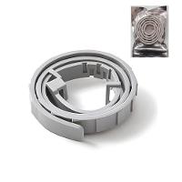 Coleira Ajustável Antipulgas Para Cães Com óleo Essencial - 63cm Cinza - 1