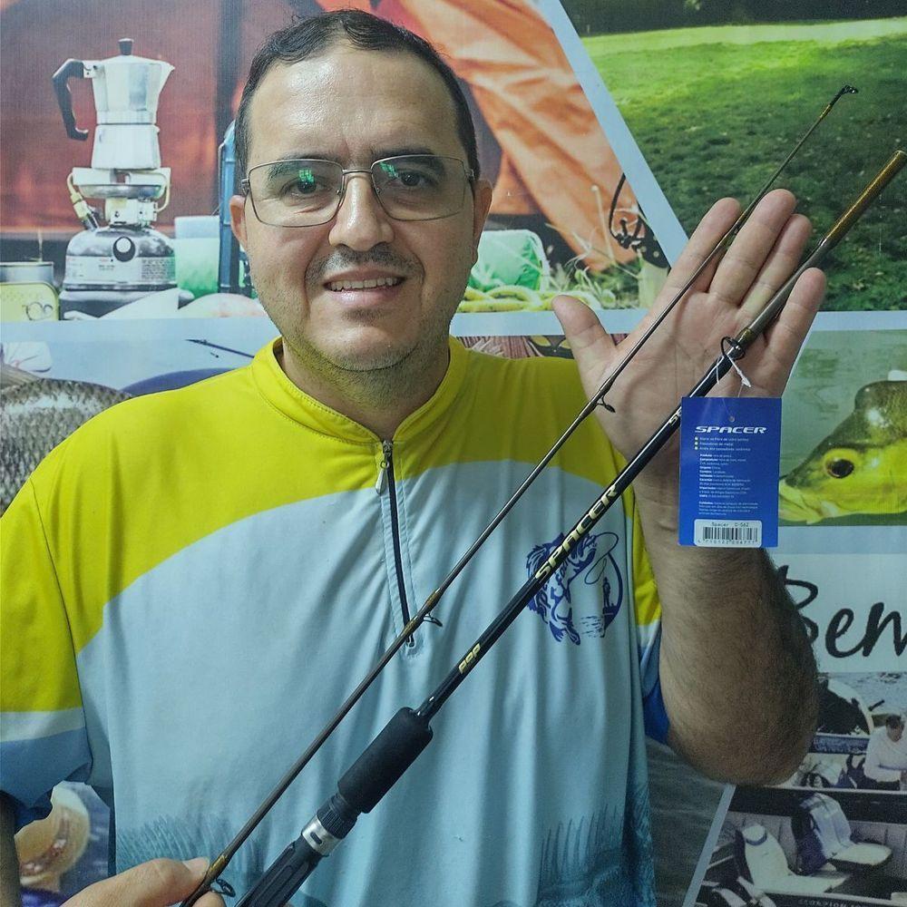 Vara De Carretilha Spacer Pop Fishing 1,65m 20lbs 2partes - 2