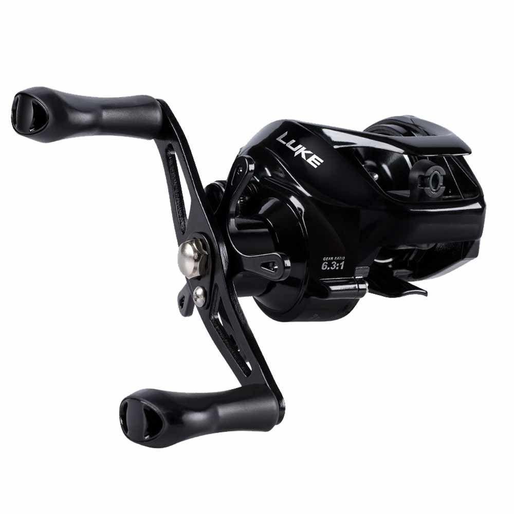 Carretilha Para Pesca Maruri Luke Black 5 Rolamentos Lado Da Manivela Esquerda - 2