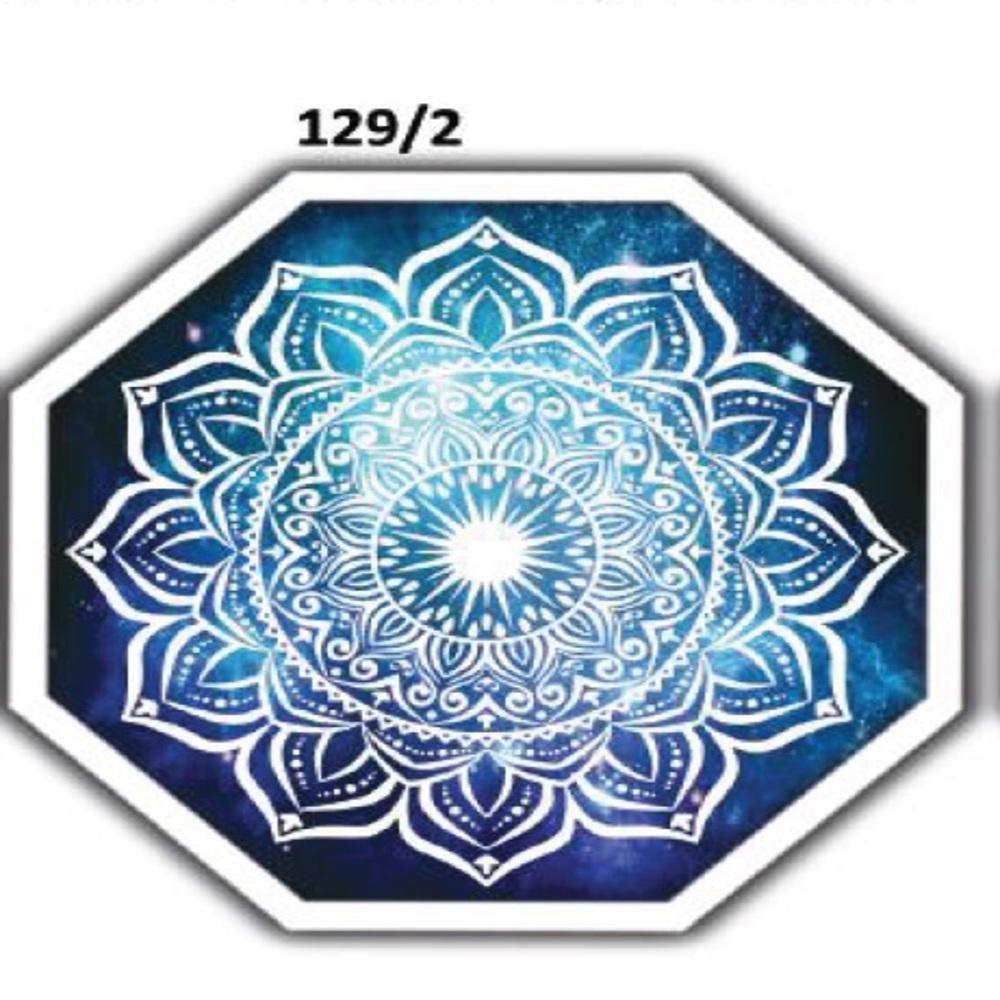 Quadro Mandala Arvore Da Vida Placa Decorativa Mdf Oitavado 30cm - 2