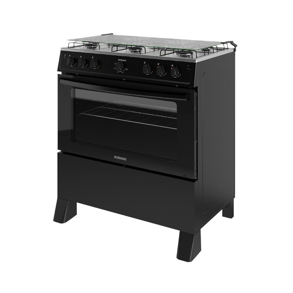Fogão 6 Bocas Star New Itatiaia Preto Bivolt - 4