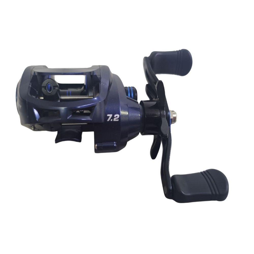 Carretilha Para Pesca Cw Super 6r Cor Preta Manivela Direita - 4