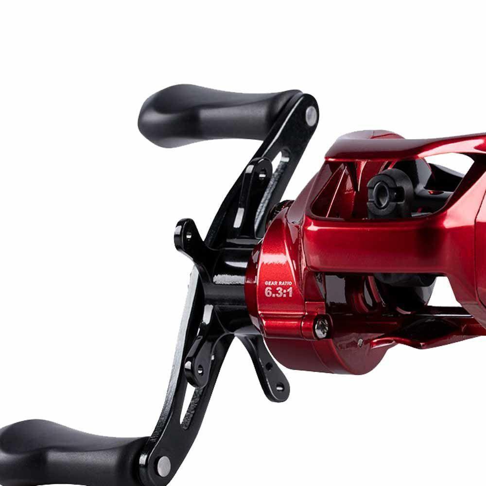Carretilha Para Pesca Maruri Luke Red 5r Lado Da Manivela Direita - 6
