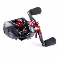 Carretilha Para Pesca Maruri Naja Carbon 12r Lado Da Manivela Direita - 7
