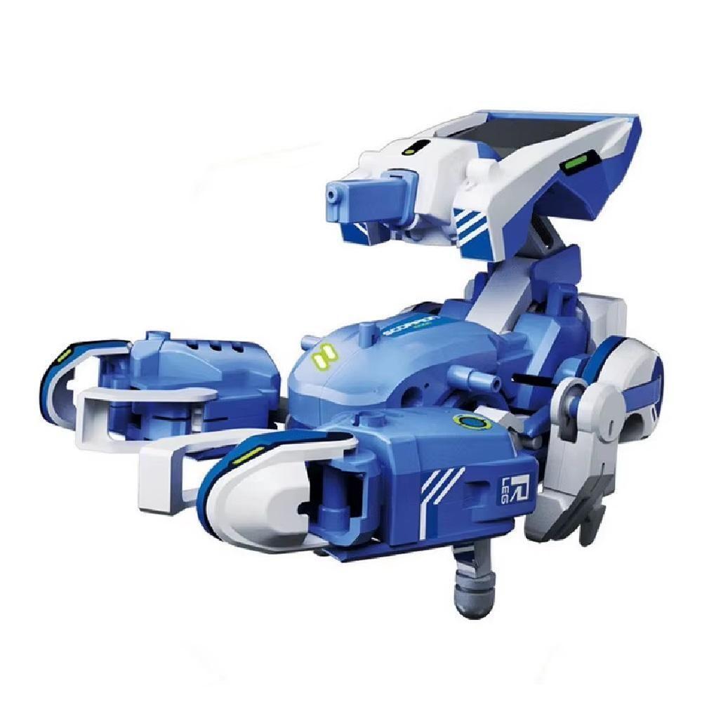 Kit Robo Solar 3 Em 1 Educacional Robotica Brinquedo De Montar Kit Completo Eletronica Tanque Caminhao Escorpiao - 6
