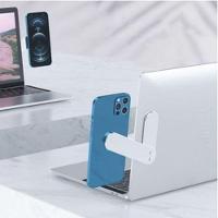 Suporte Magnético Retrátil Para Celular E Notebook - Prata - 1