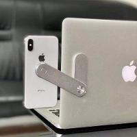 Suporte Magnético Retrátil Para Celular E Notebook - Prata - 2