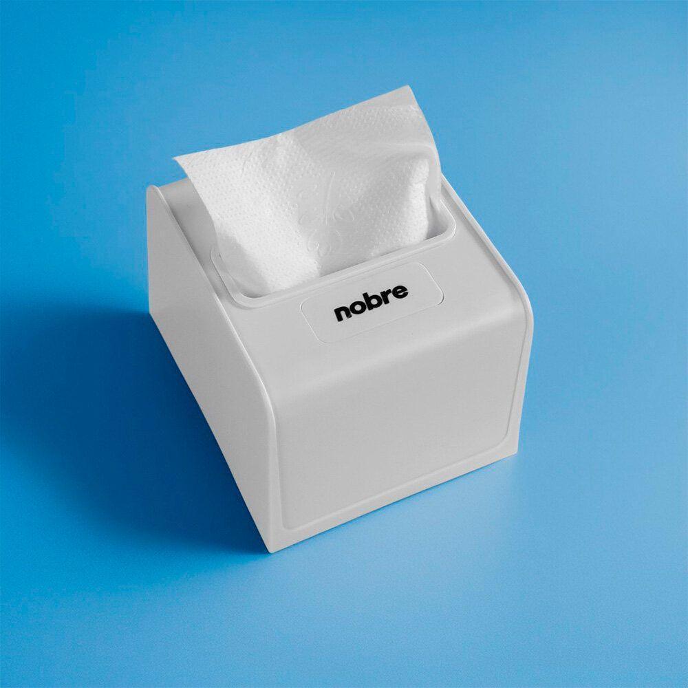 Dispenser Elegante Para Guardanapos Interfolhados Brancos Em Plástico - 3