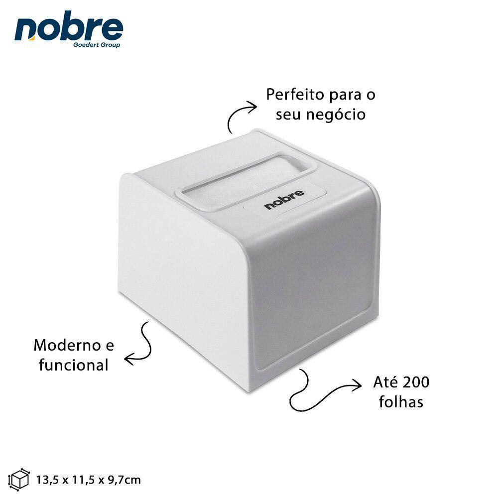 Dispenser Elegante Para Guardanapos Interfolhados Brancos Em Plástico - 5