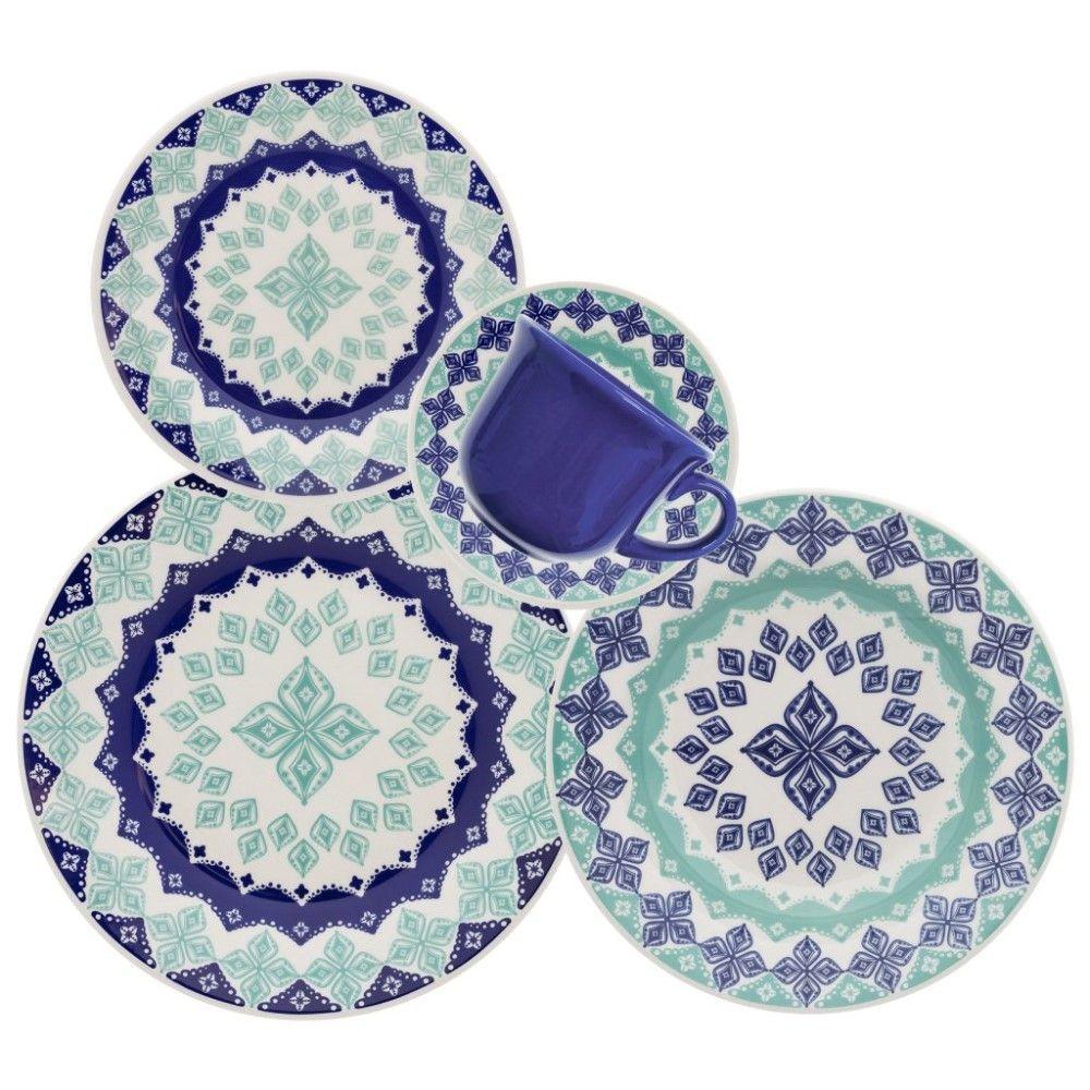 Aparelho De Jantar 20 Peças Donna Lola Oxford - 1