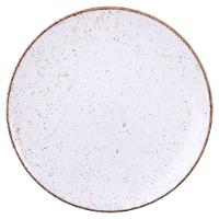 Kit 6 Prato Raso Rústico 28 Cm E 12 Talheres Churrasco Tramontina