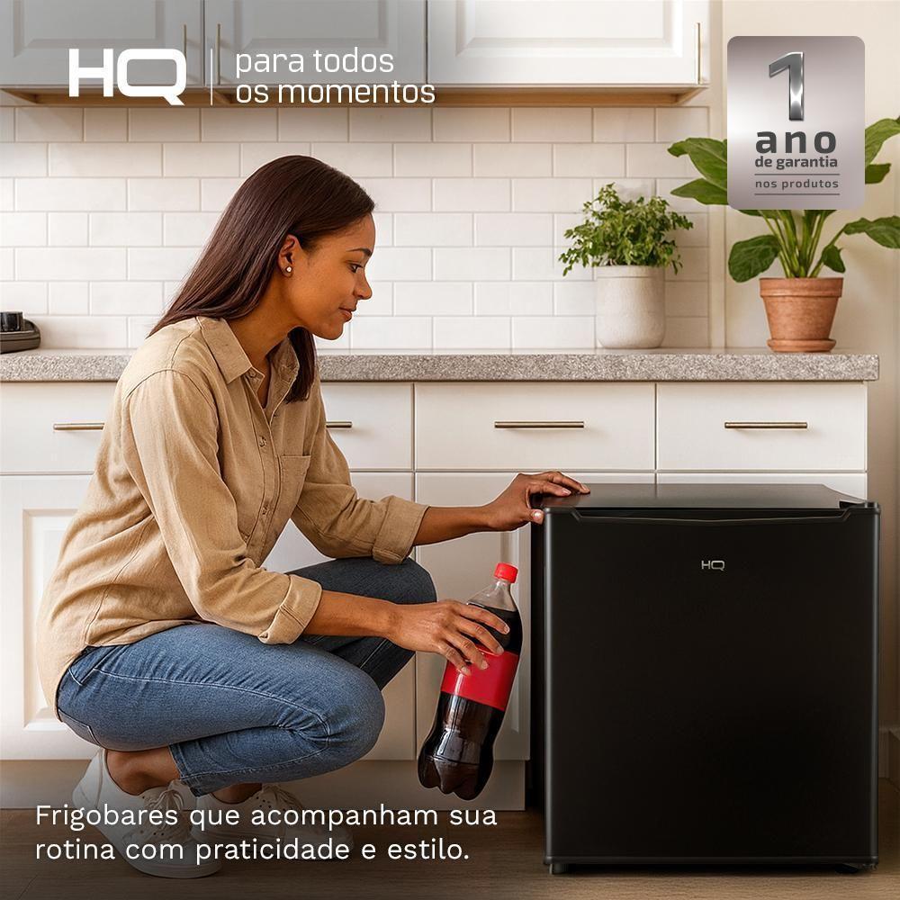 Frigobar HQ 50 Litros Preto HQ-50FB 220V - 9