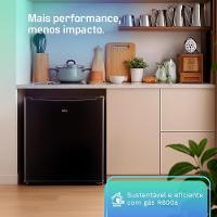 Frigobar HQ 50 Litros Preto HQ-50FB 220V - 6