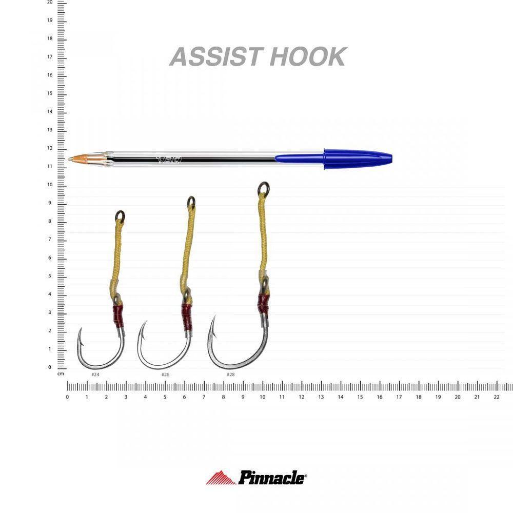 Anzol Maruri Assist Hook Para Jumping Jig Head Tamanho N28 - 3