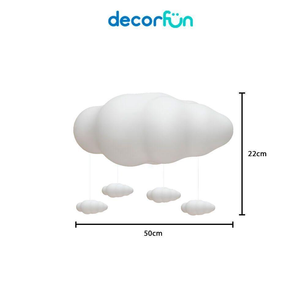 Luminária Pendente Infantil Nuvens Mágicas - Bivolt - 3