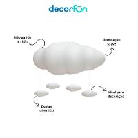 Luminária Pendente Infantil Nuvens Mágicas - Bivolt - 2