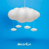 Luminária Pendente Infantil Nuvens Mágicas - Bivolt