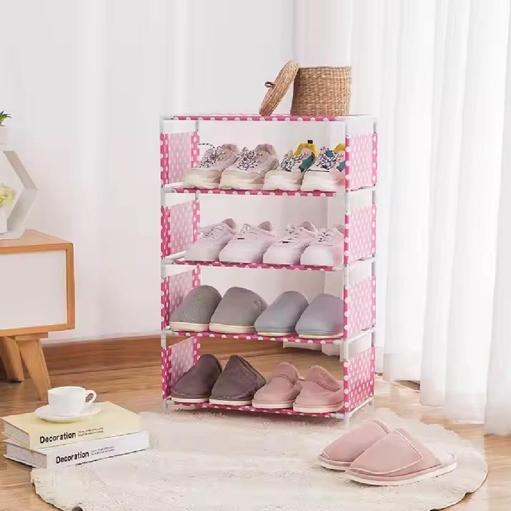 Estante 5 Prateleiras Sapateira Multiuso Organizadora De Sapatos Brinquedos Tenis Roupas Objetos 10 Pares Lavanderia Qua - 4