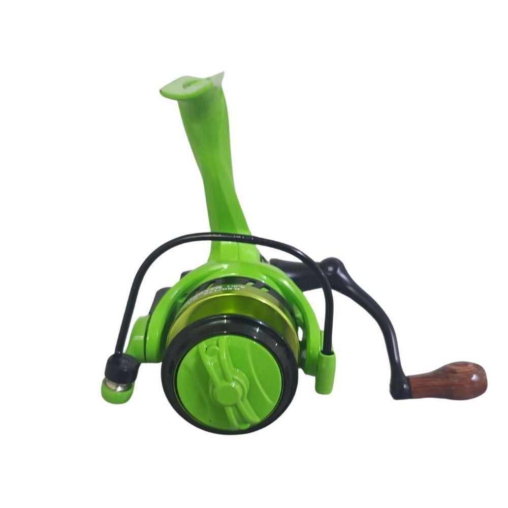 Molinete De Pesca 4 Rolamentos Cw - Ul 800 Cor Verde - 8