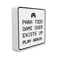 Luminária Box Slim Usb - Iluminação Difusa Para Decoração E Leitura - 1